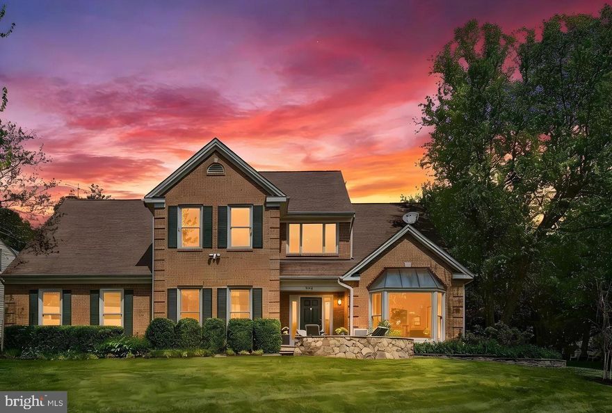 Langley HS pyramid! Bright, airy, and beautifully designed for both entertaining and everyday family life with  5,000 finished SF of living space! This exceptional center-hall colonial is filled with natural light from enormous front-to-back windows, including  bay window, picture windows, skylights, and dramatic architectural details throughout. Meticulous care has been taken of this home, to include over $300k of thoughtful updates ! The spacious great room features a handsome stone fireplace and opens seamlessly to the expansive eat-in kitchen, complete with a stunning picture window, large center island / breakfast bar w/gas cooktop & down-draft, granite countertops, 42-inch cabinetry,  stainless appliances, double ovens, and a generous pantry. A mudroom off the garage includes a convenient laundry room.  The main level also offers a  full bath, private office with French glass doors (could serve as main floor bedroom), an elegant dining room with crown molding, chair rail & double glass doors, and a living room with soaring cathedral ceilings with striking peeks and a walk-up bay window.

Hardwood floors continue throughout the main and upper levels, and the impressive primary suite will not disappoint! The primary bedroom features a large walk-in closet and a beautifully renovated spa-like bath with heated floors, dual vanities, a freestanding tub, a large glass-enclosed walk-in shower, skylights, and a large window. An additional primary-sized bedroom, two more generously sized bedrooms, and a renovated hall bath complete the upper level.

The finished lower level offers exceptional flexibility, with a large recreation room, space for a pool table and TV viewing area, two non-conforming bedrooms, connected by a Jack-and-Jill full bath, and an expansive storage room. Two zones (main level gas  furnace & AC 2022; upper level gas furnace & AC 2019).  Don't miss the main & upper level newer Pella doors & windows (installed 1999-2000)

A welcoming front walkway leads to a large circular stone patio and unique seating area (2022), then up to the main entrance. Step outside to a massive deck overlooking the beautifully landscaped yard, where a magnificent magnolia tree, mature blooming trees, and a fire pit create a truly serene outdoor setting. 

All this in a wonderful neighborhood with no HOA, friendly neighbors, and annual community parties, plus a sought-after Langley High School pyramid location with easy access to Route 7, Fairfax County Parkway, and the Dulles Toll Road.  Easy access to bike trails outside your door that connect to the W&OD Trail via the Fairfax County Parkway Trail. Bike to downtown Washington DC, Mt. Vernon or west to Purcellville, all via trails! From the home, it's only a 3-minute walk to Sugarland Run Creek where you can walk through the woods & enjoy the trails!