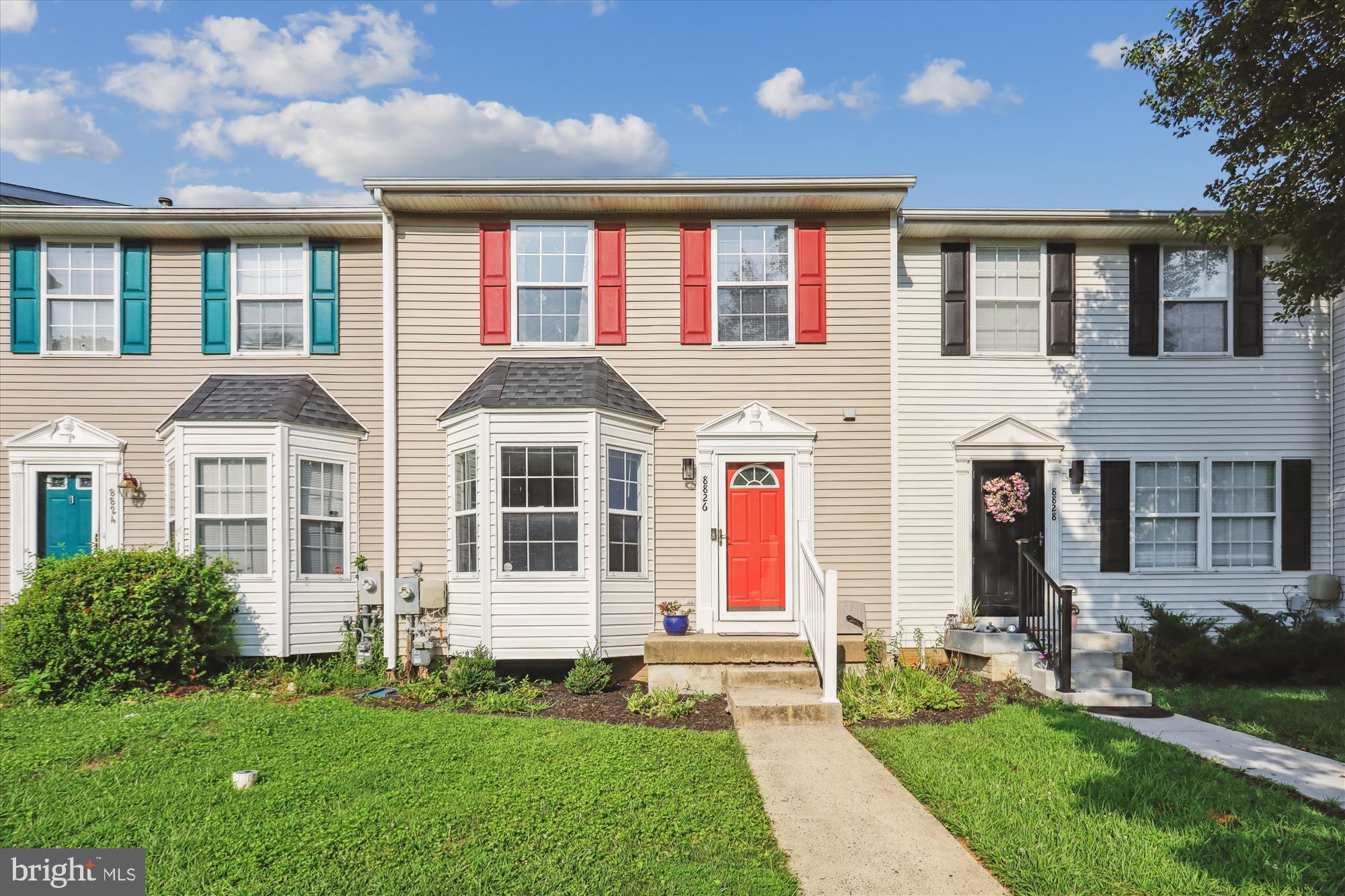 Welcome to the charming 8826 Harkate Way!! This 3-bedroom, 3.5-bath home is nestled in the highly sought-after neighborhood of Oakwood Village. The eat-in kitchen features large windows over-looking the backyard and a sliding door that leads to a spacious deck, perfect for relaxing in the warmer evenings. The family room features a large bay window that brings in wonderful natural light. It has 3 spacious bedrooms and 2 full baths upstairs. and a finished basement and another full bath downstairs. Don't wait to come see this one, it's not going to last long!