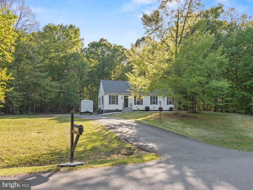 Welcome to this move-in ready rambler in Mechanicsville, perfectly situated on 2.3 acres with no HOA. Offering approximately 1,900 square feet of living space, this home features 3 bedrooms and 2 full bathrooms with a functional and comfortable layout.

The property has been well maintained and thoughtfully updated, including a new HVAC system installed in 2025, split unit installed in sunroom 2025, a fully encapsulated crawlspace (2022), LVP flooring throughout (2022), and gutters added in 2023. The kitchen, bathrooms, appliances, and cabinetry were all updated around 2021, giving the home a modern, turnkey feel. Home will include kitchen appliances, washer and dryer.

Enjoy the privacy and flexibility that comes with acreage ideal for outdoor activities, gardening, or simply relaxing without the restrictions of an HOA. The home is serviced by public water (averaging approximately $40/month) and a private septic system.

Conveniently located near local shopping, dining, and commuter routes while still offering a peaceful, rural setting.

A great opportunity for anyone looking for an updated home with land in Southern Maryland.