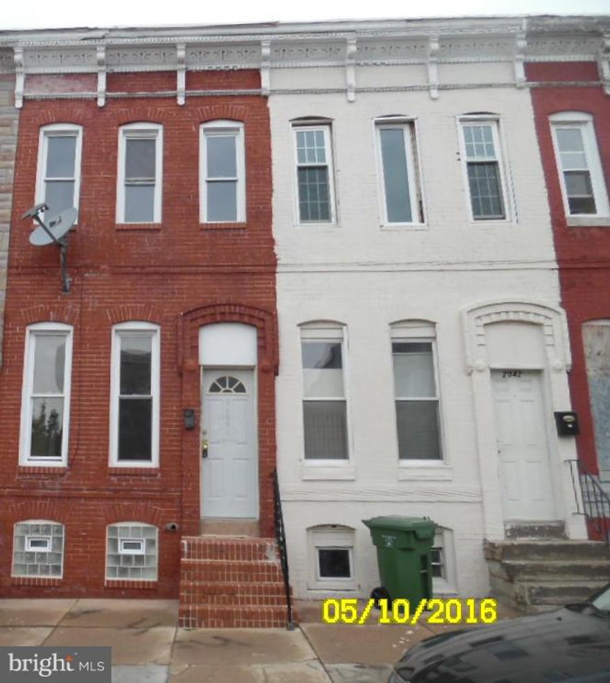 Fannie Mae Property- Wonderful chance to own this value priced home.  Enjoy nice room sizes, wall to wall carpeting, and ample rear yard. Use the unfinished basement as added storage or finish for more living space.  A convenient location, just a short drive to Downtown Baltimore!