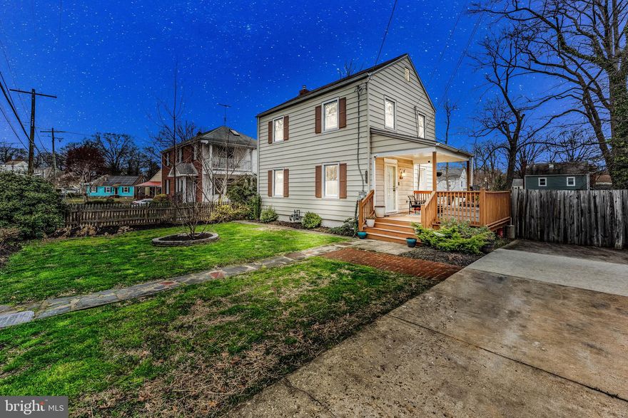 WELCOME HOME! This Beautiful 3 Bedroom, 2 Full Bath Home is so Cozy and has so much to offer! Gleaming hardwood flooring continuing throughout the main level. Kitchen offers Stainless Steel Appliances, gas stove, granite countertops. Fully Finished Basement w/Full Bath, tile flooring. Cozy private side porch to enjoy your morning coffee or evening wine! Newly installed  HVAC unit,  electrical panel, and  water heater! Brick  Deck in the rear of the home, great place for your grill for all your summer cookouts! Fully fenced large backyard with privacy.  Also offers enclosed Driveway.  Don't forget the Shed In Backyard for gardening tools and lawnmower.  Schedule to see your NEW home today! This home won't last!