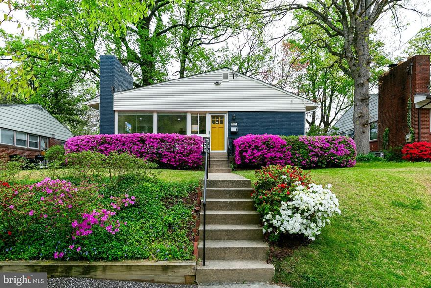 Welcome to this charming raised rambler featuring four bedrooms and three full bathrooms.  This home boasts a spacious and open concept design with modern black stainless steel appliances in the kitchen, sleek granite counters, modern cabinets, recessed lighting, and breakfast island. The primary bedroom includes an en suite bathroom for added convenience. Light-filled rooms showcase custom blinds and beautiful hardwood floors throughout the main level. The fully finished lower level offers additional living space, workout room/office or bedroom, family room, and full bathroom.  Recent updates include new gutters, flooring downstairs, sod, HVAC ductwork, sump pump, and plumbing improvements, with over $25k invested in enhancing the home. Outside, you'll find a fully fenced yard, perfect for privacy and relaxation. Situated near local restaurants, grocery stores, farmers markets, coffee shops, and recreational areas like Long Branch and Sligo Creek, this property is ideal for outdoor enthusiasts with access to hiking and biking trails, parks, and the Purple Line.  4.25% assumable VA loan for VA-qualified buyers. **OFFER SUBMISSION DEADLINE IS MONDAY, 4/22 by 4PM**