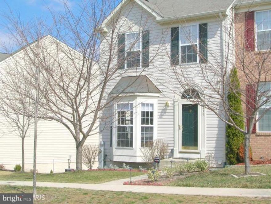 Beautiful end unit townhome with over 2600 sf of finished living space. New kitchen appliances and granite countertops. Large deck off of main level and new patio give added outdoor entertainment area. There are 2 assigned parking spots directly in front of home. Community offers 2 outdoor pools and lighted tennis courts. Available now.