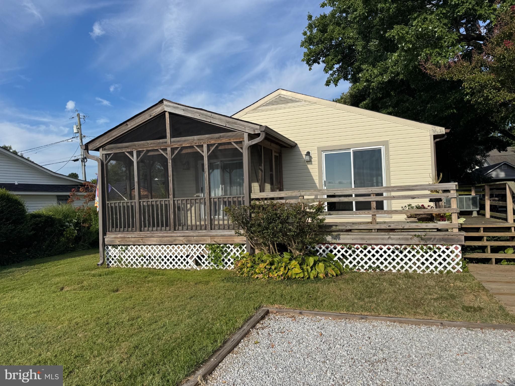 Stunning home situated with a direct, unobstructed waterview of the gorgeous Chesapeake Bay. Featuring 3 bedrooms and 2 full bathrooms, this one-level home offers a serene vacation getaway or full-time residence. Cedarhurst on the Bay is a wonderful community offering boat slips, a community hall, playgrounds and a pier!