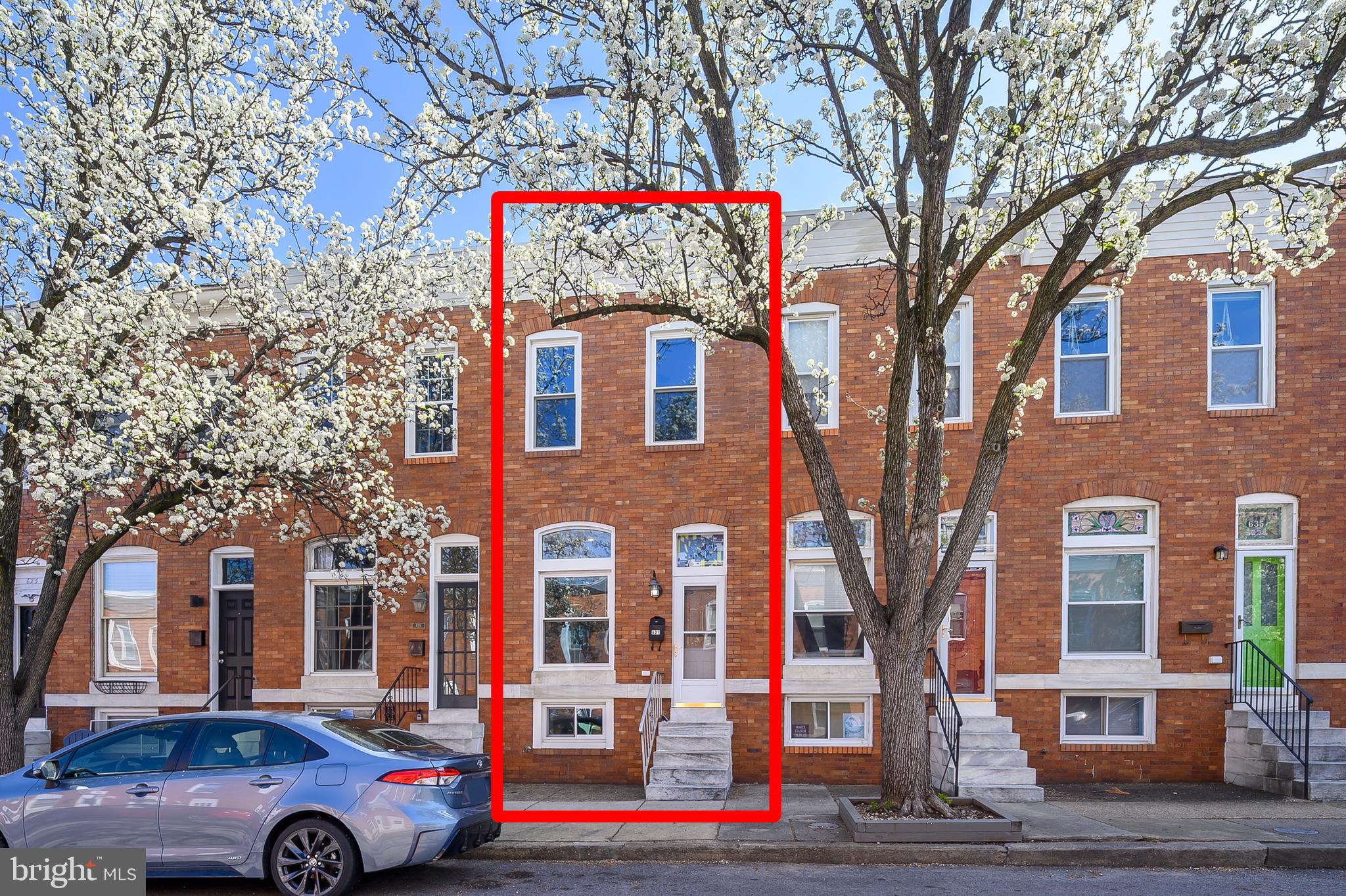 OPEN HOUSE CANCELED FOR SUNDAY> Welcome to 631 S. Streeper St. You will fall in love with this charming 3 bedroom 2.5 bath home in the vibrant Canton neighborhood of Baltimore. This home features beautiful exposed brick, warm wood floors, and modern style; the perfect blend of historic charm and contemporary living. The main level has an open floor plan with amazing natural light. The updated kitchen features stainless steel appliances, ample counter space, and a convenient layout for cooking and entertaining. You will find a very convenient 1/2 bathroom on this level. Head upstairs and you will find 2 large bedrooms. The primary bedroom in the rear of the house has a double closet. The primary bathroom is so spacious with a full size soaking tub, dual vanity, and walk in shower , you will feel spoiled! Head up one more level to find the private deck — a perfect space to unwind, enjoy a morning coffee, or host a small gathering The lower level features a bonus room that can be your third bedroom with a full bathroom. You will find extra storage and the laundry on the rear of the lower level. There is a parking pad behind the house for 1 car. The recent upgrades to the house include: New fiberon composite deck, roof, aluminum railings, doghouse roof and storm and entry door installed in 2018, New water heater in 2013, New sewer ejector pump in 2022, New flooring in basement in 2020, New windows in 2020, New parking pad in 2018. Exterior painting in rear of the house in 2025. Main level and bedroom repainted in 2025.
You are just steps away from local shops, restaurants, Patterson Park, making this home the ideal choice for anyone who wants to enjoy all that this lively neighborhood has to offer. Don’t miss out on this fantastic opportunity to live in one of Baltimore's most sought-after communities! Close to Patterson Park, Canton waterfront, O'Donnell Sq, all the city restaurants, shopping and conveniences. Easy commute to I-95, I-895, I-695 to DC, Towson, downtown Inner Harbor, John's Hopkins Bayview, and Johns Hopkins Hospital.