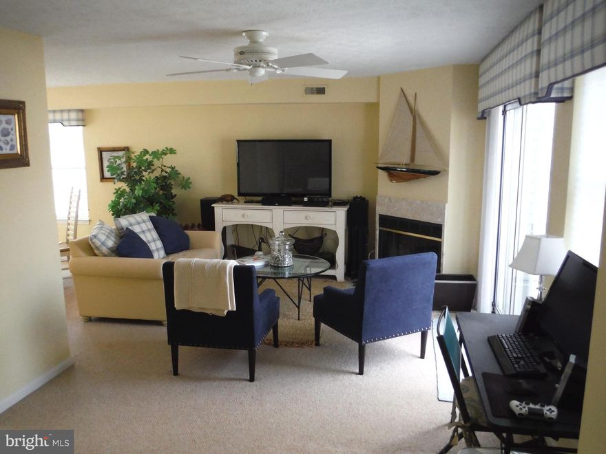 Move in Ready 2 level unit in popular Tomes Landing. Decorated and furnished. Just bring your toothbrush! Private party sized balcony on main level and second covered balcony off the master bedroom, both providing views of the Susquehanna. Pool membership and boat slips available. Unit also includes a private garage. New HVAC and water heater.