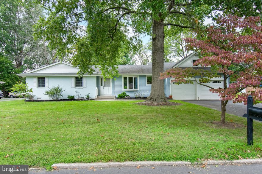The front entrance, of this impeccably maintained and lovingly cared for rancher located in Byford Heights,  is shaded by a magnificent oak tree.   After entering the foyer, a quick look around will find gleaming wood floors and mini-splits in most rooms.  The kitchen opens to a family/dining room combination and flows to the spacious 17' X 16' tile floored screened porch.  There is even a patio area, if you want to entertain outdoors.  Need an office?  The large den will fit the bill!  Both bathrooms have skylights and are soaked in natural light .  The entire home has been freshly painted and ready for you to just move right in.  Need room for storage?  The pull down stairs in the two car garage lead to a floored attic area.  Speaking of the garage.......the interior measurements are 22' x 21' which will give you plenty of room for two vehicles.  If you like fresh air then open the windows and turn on the whole house fan.  The seller added an attached shed for storing lawn equipment and gardening tools.  Just minutes from historic downtown Chestertown and Washington College.  This is a rare offering in an amazing setting!