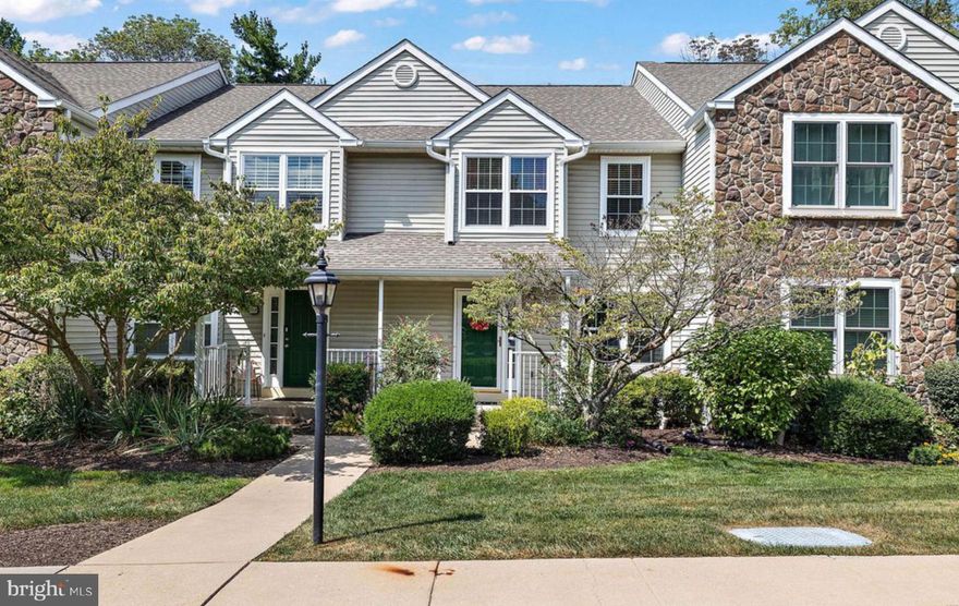 Recently updated townhouse in Plum Run Village minutes from West Chester Borough.  Plenty of parking and all lawn care included.   Large spacious living room, kitchen with updated flooring and granite counter tops, butler's pantry and sliders to private deck backing to woods.  The second floor offers two bedrooms each with ensuite bath.  Fully finished walk out basement with family room or third bedroom and laundry.   Enjoy all that the Borough has to offer, and easy access to commuter routes and the Philadelphia Airport.  Highly acclaimed West Chester Schools.