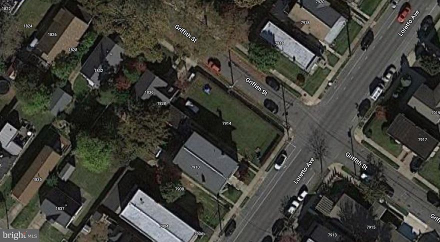 Corner buildable lot in desirable Rhawnhurst.  Approved curb cut for driveway parking and approved geo study.  This wont last long!