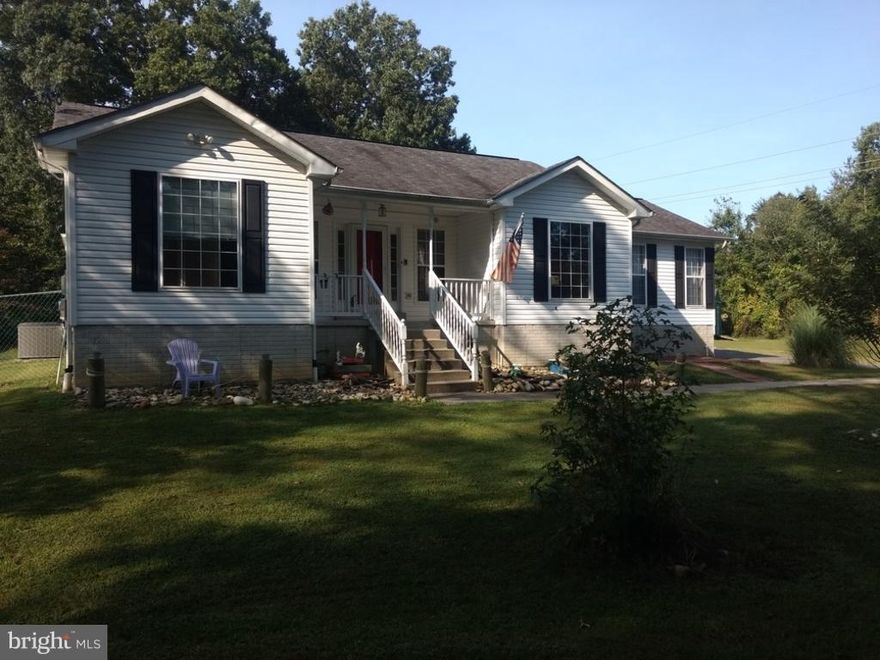 HUGE PRICE REDUCTION! Freshly Painted Rambler with finished basement on 1.15 acres.  Almost 3000 finished square feet. Home features 2 car garage, deck, fenced yard, and open floor plan. French doors open to deck, and kitchen has space for a table or breakfast area. Basement has a large recreation area.  Eligible for 100% financing, and NOT subject to La Plata Town Tax.