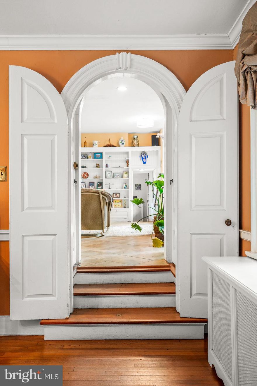 🌳 Land, Light & Lifestyle at 241 Ogden Avenue! 🏡✨

If you’ve been dreaming of a home with space to stretch out, this is the one! Set back off Ogden Avenue, this stunning circa 1920s residence is gracefully nestled on a beautifully landscaped 0.8-acre lot 🌿—an ideal blend of privacy, charm, and natural beauty.

A hand-laid brick and stone walkway leads you to the custom antique glass front door 🚪. Enter a welcoming foyer with a convenient coat closet and powder room 🧥🚻. The elegant center hall beckons you forward, flanked by French doors that open to one of several serene terraces—perfect for enjoying the deep, green lawn and tranquil surroundings 🌞🌿.

To the right, the front-to-back living room features a striking wood-burning fireplace 🔥 and another set of French doors that lead to yet another terrace—bringing the outdoors in. To the left, an open office area connects to a Juliet balcony and leads seamlessly into the formal dining room—a perfect space for hosting 🎉.

Just beyond the office is a sunroom straight out of a storybook 📚💫. With Spanish tile flooring, a graceful bowed window, three built-in bookcases, and a cozy fireplace, it’s easy to see why this is a favorite spot! Bonus features on the main floor include a tiled butler’s bar, multiple staircases (yes—3 staircases up, 3 down, and even 3 garden bridges!) and a thoughtfully remodeled kitchen 🍳 featuring granite counters, a bright breakfast nook, abundant cabinetry, and a walk-in pantry.

Upstairs, the expansive primary suite offers vaulted ceilings, windows framing scenic views 🌄, and an incredible ensuite bathroom with granite-topped vanity, walk-in shower, dual custom sinks, and terrazzo tile flooring 🛁. Four additional spacious bedrooms and two more full baths offer flexibility and room to grow 🛏️🛏️🛏️🛏️.

Don't miss the finished basement rec room—a true entertainment hub complete with a built-in TV/audio system, kitchenette, and powder room 🎬🍿.

🚗 The 2-car garage (with second-floor storage!) offers private access off Swarthmore Avenue for added convenience.

🌟 All of this is located in the vibrant Swarthmore community—close to the town's events, parks, local shops, library, CO-OP grocery, Swim Club, and regional rail station 🚉. You're just 20 minutes to Philadelphia International Airport and a short commute to downtown Philly or Wilmington!

🏆 Served by the award-winning Wallingford-Swarthmore School District, this home combines timeless elegance, thoughtful design, and unbeatable location.

📍 241 Ogden Avenue is more than a home—it’s a place to live your next chapter with beauty, comfort, and connection. 🏡💫