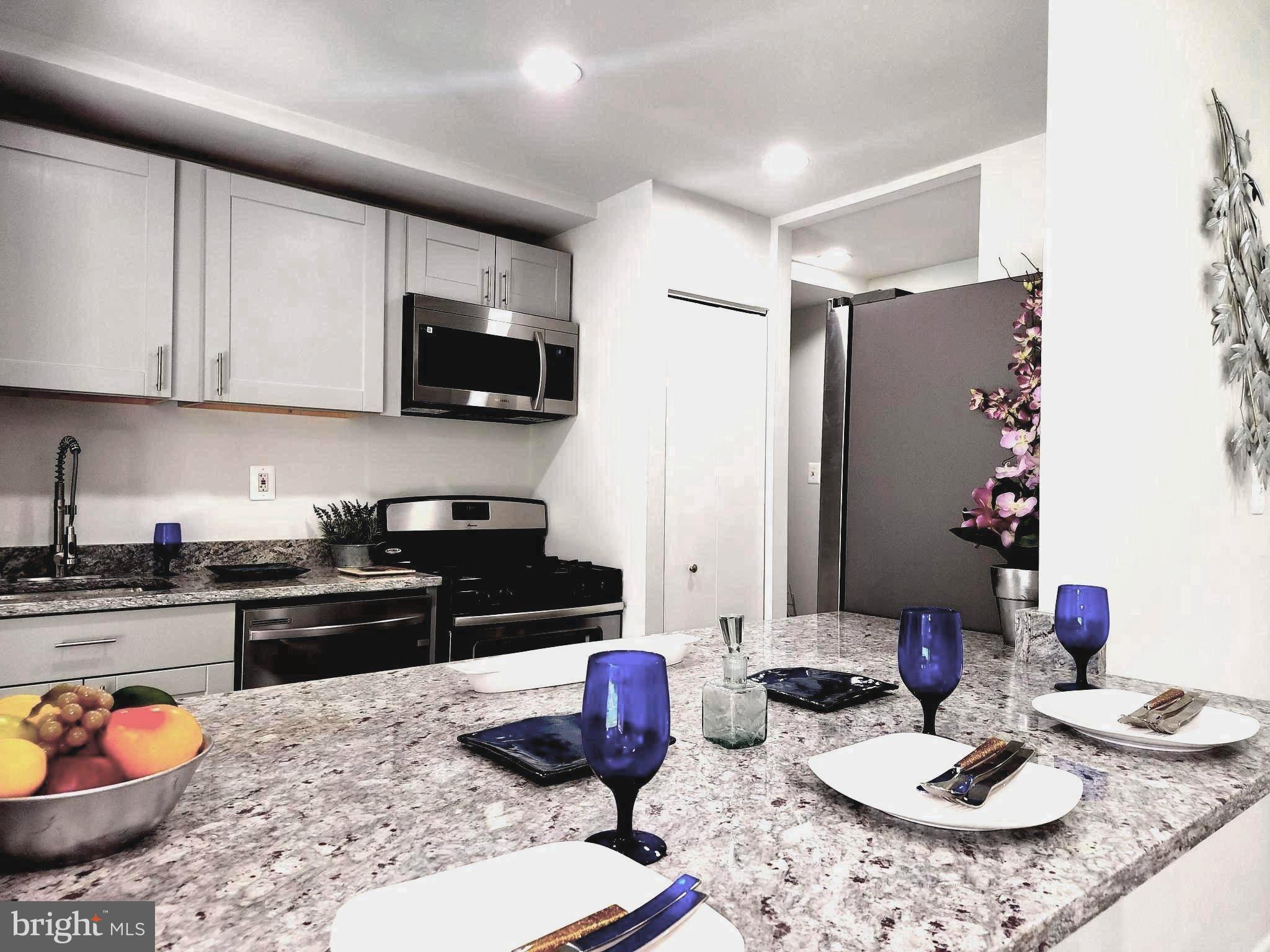 Back to the market since the buyer failed to get a financing. BEAUTIFUL & SPACIOUS, FULLY RENOVATED WITH LUXURY FINISHES.  The Largest 2 Bedroom Model. Completely transformed and move-in ready! Low condo fee. Open floor Plan. This newly renovated home features a stunning modern design with top of the line finishes throughout. New stylish LVP flooring that combines durability and elegance. New Beautiful Granite Countertop. Brand New SS Appliances, New Cabinets, New Lights and New HVAC, & More.   Large Rooms and Big Closet Spaces.  Separate Dining Room.  Washer/ Dryer In the Unit. Huge Sliding Glass Door & Private Patio at the  Ground Level.  Management Office is On-Site.  Swimming Pool.  Security Camera on the Building Entrance.  Great  Location- Minutes to  Beltway, Suitland Parkway to DC, MD, VA.  Public Transportation In Front Of the Community.  Shopping Centers and Malls are Walking Distance.  Great Living Environment.  Owner is Realtor.