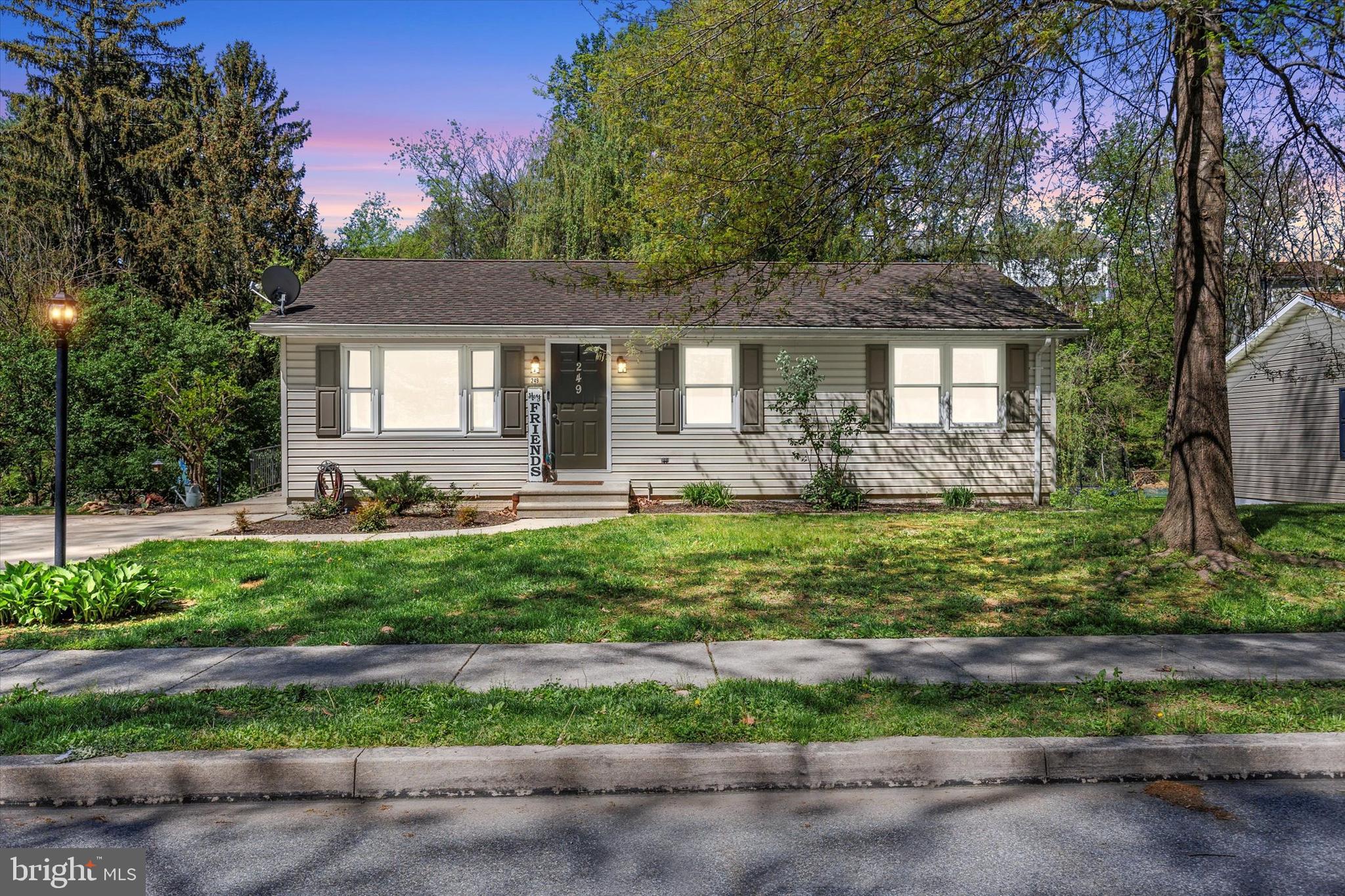 Welcome to your dream home!
Located just minutes from Codorus State Park, the Maryland line, South Western Schools, and a variety of restaurants and shopping areas, this beautifully maintained property offers both convenience and tranquility. Nestled in a quiet area with minimal traffic, you’ll enjoy peace and privacy without sacrificing easy access to amenities.
Step outside onto the Trex deck, perfect for relaxing or entertaining, shaded by mature trees. Inside, the kitchen features stunning quartz countertops and a stylish tile backsplash, while the main floor bathroom is enhanced with elegant granite finishes. The fully finished lower level offers a walk-out basement that opens to a charming bridge overlooking a serene stream — providing additional living space and a peaceful outdoor escape.
Move-in ready and waiting for you to call it home!