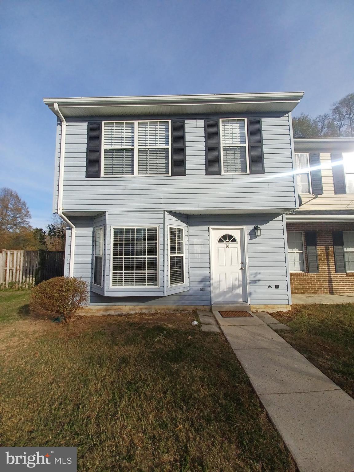 Welcome to 16 Shelton Ct, a beautifully renovated end-unit townhome offering style, comfort, and unbeatable convenience! This modern gem features updated finishes throughout and sits in a quiet community just minutes from key destinations. Quick Commute to Indian Head Naval Base, easy access to Washington D.C., National Harbor, and more. Whether you’re a first-time buyer, military personnel, or looking for a commuter-friendly location, this home checks all the boxes. Don’t miss your chance to own this move-in-ready home in a prime location!