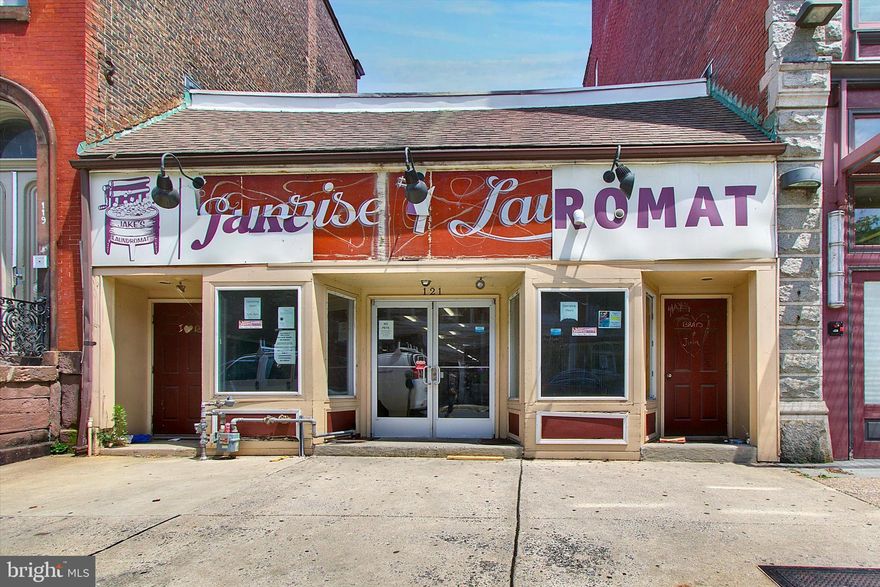 **121 S 5th St, Reading, PA 19602-1601 - Established Laundromat Business** Located in a high-traffic area just off Penn Street, this centrally located laundromat is a fantastic investment opportunity. With over 20 years of profitable operation under prior ownership, this business has a proven track record of success. The sale includes the real estate and all necessary equipment, ensuring a seamless transition for the new owner. Detailed financial information, including income and expenses, is available upon request. This property can be purchased individually or as part of a package with additional laundromats. Don't miss out on this opportunity—contact us today for more details!