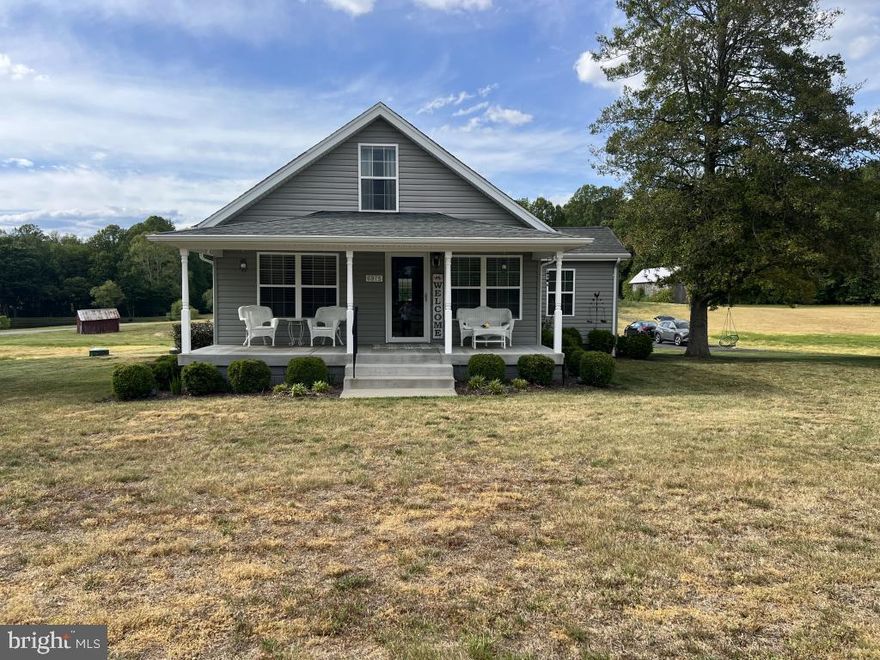 This charming 3-bedroom bungalow, beautifully renovated in 2020, offers a perfect blend of modern comfort and rustic charm. Step inside to discover a warm and inviting interior featuring plush carpeting and stylish laminate plank flooring. The eat-in kitchen, equipped with stainless steel appliances, including a built-in microwave and dishwasher, is perfect for culinary adventures. Enjoy cozy meals in the combination kitchen/dining area, enhanced by recessed lighting and a convenient pantry. Set on a generous 3-acre lot, the exterior boasts vinyl siding and an outbuilding, ideal for storage or hobbies. Revel in serene views of the pasture, pond, and surrounding woods, creating a peaceful retreat in a rural setting. The property also features a partial basement with outside entrance, adding to its functionality. With an asphalt driveway for easy access, this home is a true sanctuary, ready to welcome you. Experience the tranquility and comfort of country living today!
The bike track now on the back of property will be leveled if not needed
The basement is a cellar used for storge with a concrete floor