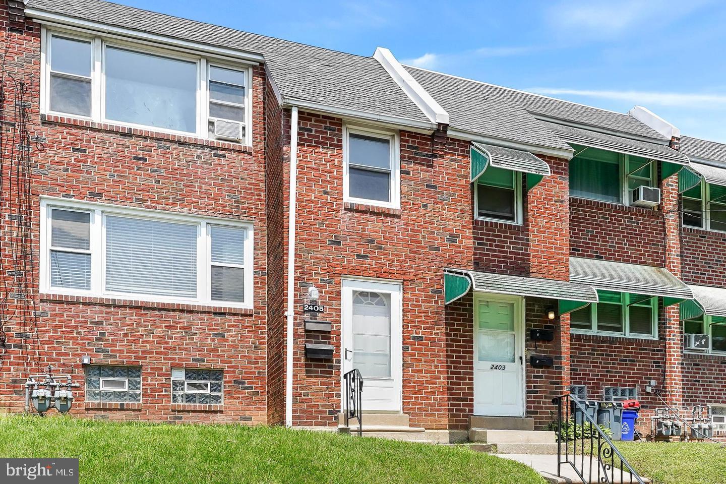 Recently renovated and available for immediate occupancy. 2405 Manor Road is a classic Havertown stacked row house featuring two charming 2 bedroom units. This listing is for the main floor unit. This section of Manor Rd is only two blocks long - enjoying living on a street with no thru traffic! Along with its two bedrooms, this unit features new Luxury Vinyl Plank flooring throughout, a nicely sized living room and kitchen, and renovated full bathroom. Ample closet space and storage. Each unit has it's own separate laundry!! with extra storage space available in the basement as well. Ample street parking, as well as one assigned spot per unit. Water included - other utilities to be paid by tenant. * Pet Friendly*