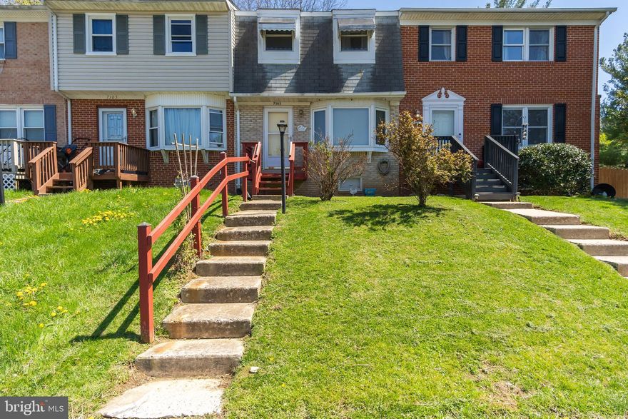 LOCATION, LOCATION, LOCATION! This one owner townhome is priced right & ready to shine again. Located in popular Middletown, MD just moments from shops, dining, schools & parks + less than 15 min to downtown Frederick! Home features a sunny living room, open dining & kitchen area with door to rear deck, 3 BDRM, 1.5 BA & a full walk-out basement that is ready to finish for addtl living space complete with laundry and storage area. Backyard with shed & 2 assigned parking spaces directly in front of the home with plenty of addtl parking available. Vinyl tilt-in replacement windows. Low HOA.