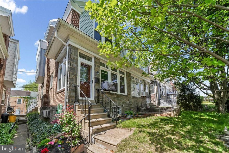 If you’ve been searching for space, comfort, and character, this is the one.  Welcome to 130 High Street in Sharon Hill! This well-maintained 3-bedroom, 1.5-bath twin home offers the perfect blend of timeless charm and everyday convenience. From the moment you step inside, you’ll appreciate the warmth of hardwood floors that flow throughout the main and upper levels, complemented by original wood doors, original trim, and classic glass doorknobs that showcase the home’s character.  The main level features a functional layout with a unique pocket door that separates the kitchen from the breakfast room. Upstairs, you’ll find 3 generously sized bedrooms and a spacious hallway with a cedar closet, providing excellent storage and organization.  Natural light fills the home through newer windows (less than 5 years old), creating a bright and inviting atmosphere throughout.  Step outside to enjoy a cozy front patio ideal for morning coffee or unwinding in the evening. In the rear, the convenience of off-street parking adds to the home’s appeal.  Located close to major travel routes, public transportation, shopping, and dining, this home offers the perfect combination of space, character, and accessibility. Don’t miss your opportunity to make this charming property your own!
