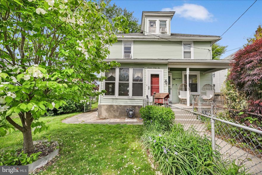 Charm and character abound in this Marcus Hook twin nestled on Ward Street in the desirable Linwood section of the Chichester School District. Lovingly maintained by the same family since the early 1970s, this home reflects decades of pride in ownership and impeccable care throughout. Spacious yet warm and manageable, it offers the perfect blend of comfort, functionality, and timeless appeal.

The first floor features a generously sized living room, formal dining room, eat-in kitchen, and both front and rear enclosed porch areas—perfect for relaxing, entertaining, or creating additional flex space. Upstairs, you’ll find three generously sized bedrooms and a full bath, while the walk-up third floor presents endless possibilities for additional living space, a home office, playroom, or extra storage.

Outside, prepare to enjoy summer gatherings in the massive, privacy-fenced backyard. A bonus storage shed adds even more convenience for outdoor equipment and seasonal storage.

This well-built home offers the perfect opportunity for a buyer to add their own cosmetic touches and updates while appreciating the quality craftsmanship and care already in place. For added peace of mind, the property also includes a ShieldPlus Home Warranty for the future homeowner. Conveniently located near major roadways, commuting to both Philadelphia and Wilmington is quick and accessible, making this an ideal location for work, shopping, dining, and mo