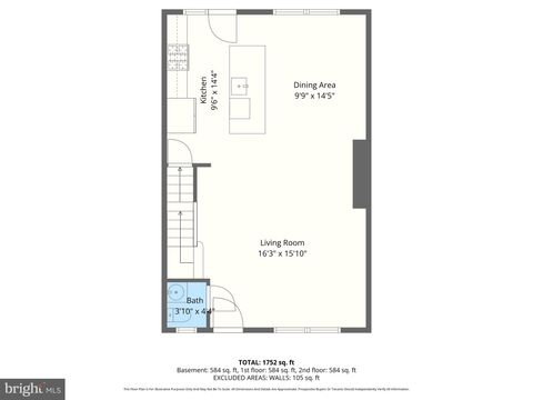 Tiny photo for 5428 Addington Road, BALTIMORE, MD 21229 (MLS # MDBC2159598)