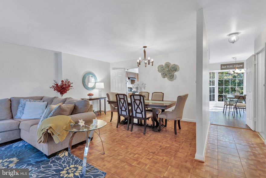 LOCATION, STYLE, AND SPACE—THIS ONE HAS IT ALL!

Welcome to this beautifully maintained brick-front townhome offering the perfect blend of classic charm and fully renovated basement, ideally located just minutes from Old Keene Mill Rd, shopping, dining, and commuter routes—all within the highly desirable West Springfield school pyramid.

Step inside to a bright and inviting main level featuring gleaming parquet hardwood floors and a spacious, open-concept living and dining area—perfect for both everyday living and entertaining. Natural light pours through the home, leading you to a generous eat-in kitchen with a newer refrigerator and ample space for casual dining or a cozy sitting area.

Upstairs, the expansive primary suite offers a private retreat with a walk-in closet, dedicated office nook, and en-suite bath. Two additional well-sized bedrooms and a full hall bath complete the upper level.

The fully renovated lower level adds exceptional versatility, featuring a large recreation room with a fireplace, a convenient kitchenette with built-in microwave and refrigerator, a bonus room ideal for a guest space, home office, or gym, and a beautifully updated full bathroom. Step outside to a recently upgraded patio—perfect for relaxing or hosting gatherings.

Major system updates provide peace of mind, including HVAC (2023), washer & dryer (2023), kitchen disposal (2023), refrigerator (2023), and water heater (2020).

This move-in ready home offers the space, updates, and location today’s buyers are looking for—don’t miss it!