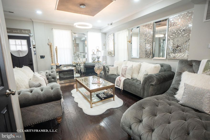 Imagine coming home to this beautiful porch front home nestled in West Baltimore. As soon as you step on the porch, you'll notice charm, care and maintenance of the home. Upon entry you're enamored by the open floor plan and the attention to detail with subtle, yet effective ceiling design. Your attention is then drawn to the beautiful flooring through the first level. The open layout is functional and perfect for hosting!

The kitchen offers ample cabinet and counter space, perfect for everyday living and entertaining. Lets not forget about the island!

You're next home features 4 bedrooms and 2 full bathrooms which includes a separate bedroom and full bathroom in the basement with a separate entrance. Perfect for privacy. 

The low maintenance backyard adds to the charm of the home with a deck off the kitchen with a gazebo providing a true oasis. This home is in close proximity to major highways, shopping, parks and quick ride to Downtown Baltimore.