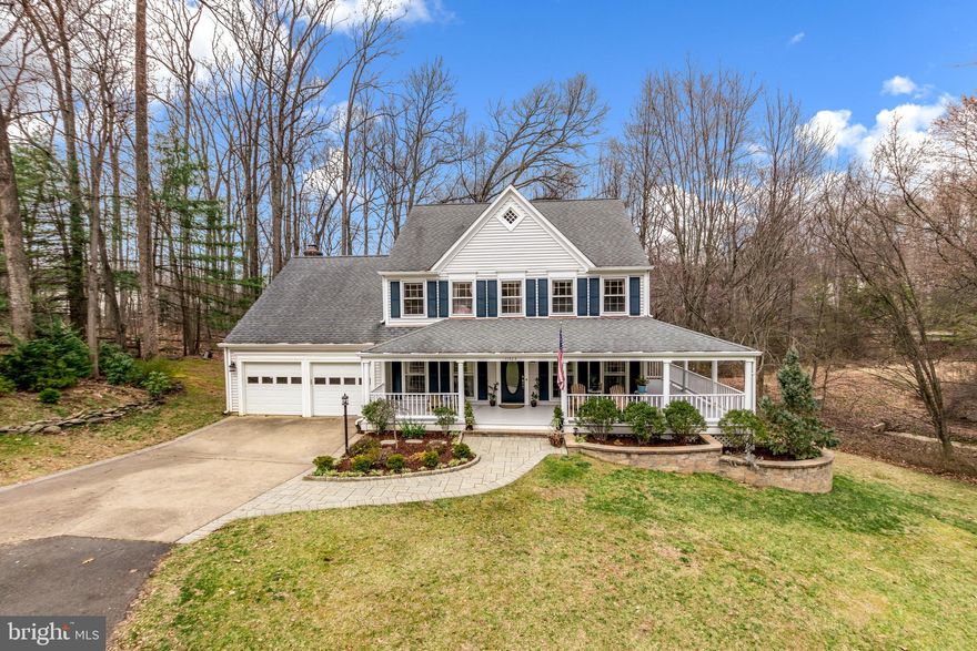 Stunning colonial located in the Deer Forest neighborhood of Reston. Bright interior featuring 2,453 square feet, 4 bedrooms, 2.5 baths, and a 2 car garage. Welcoming front porch and foyer leads to a home office and and family room. Formal living room located off the kitchen features a bay window. Updated kitchen with center island and breakfast room. Dining room features a fireplace with brick hearth and modern light fixtures. Main level sunroom with views of the backyard. Owner s suite with dual walk-in closets and en suite bathroom. Three additional bedrooms and a full bath located on the upper level. Quiet cul-de-sac and .31 acre lot with a wraparound front porch and back deck surrounded by trees. Located walking distance to North Point shops and restaurants. Amazing community amenities include parks, pools, tennis courts and walking paths. Commuter friendly close to While Ave, Reston Parkway, RT-7 and the Fairfax County Parkway.