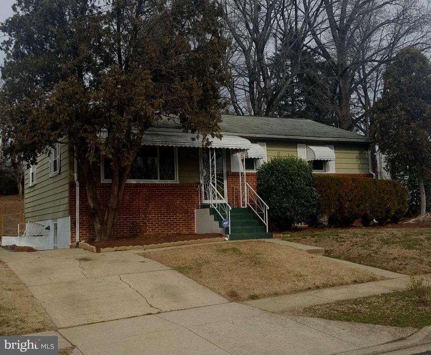 Great opportunity for a 203K buyer or investor - very livable 3BR, 1BA rambler,  wood floors, large basement, deck...Needs updating... Sold strickly "AS IS".