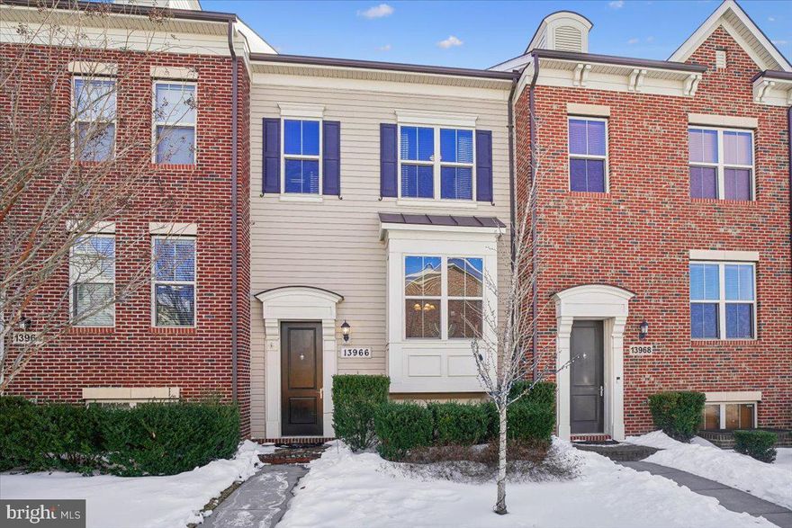 Welcome home to this amazing townhome in the Cabin Branch community.  The main level has a separate dining area, powder room, and a family room off the kitchen.  A long kitchen island featuring a stainless steel double wall oven, gas range cooktop, built in microwave and dishwasher.  3 Bedrooms and two baths located upstairs as well as the washer and dryer.  The basement features 4th bedroom option or rec room and full bath.  Walking distance to the elementary school, playgrounds, Black hills park, and the Clarksburg outlets.