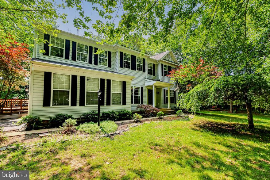 Looking for a large home at a great price? Want the privacy of a wooded 1 acre lot in a beautiful neighborhood? Step inside and you'll find a Formal Living Room & Sitting Room plus a private Office Space, step back to the 2 story Great Room with a cozy Fireplace banked by large windows to let in the sun- the Kitchen features an abundance of cabinets,  a pantry,  plus an island- there's even a spot for a built in desk to keep you organized while planning your next meal or creating your shopping list. From the kitchen, there is a door leading to a large Deck- there's plenty of room for company with a view of trees.  Walk upstairs and you will notice a large primary suite with Vaulted Ceiling, Walk in Closet, and Spa Style bath with a Soaking Tub plus separate Glassed in Shower. All of the bedrooms are generous in size and you'll be happy to have the Laundry Room on the bedroom level. The basement has been finished with a Recreation room  & Full Bath-plus there is plenty of space for storage and to expand. Walk out to the Patio under the deck. South Wales offers beautiful walking trails to explore, basketball court and is close to a park and the golf course-holiday events and community yard sales give you a chance to get out and meet your neighbors. A new shopping center is slated to be built nearby. Ready to explore the area? Warrenton is just 11 miles away, check out the historic district for shopping, parades, or the farmers market--Culpeper's downtown is just 14 miles away and there's plenty to see and do including a skate park, quaint shops and restaurants, lake and winery. Welcome Home