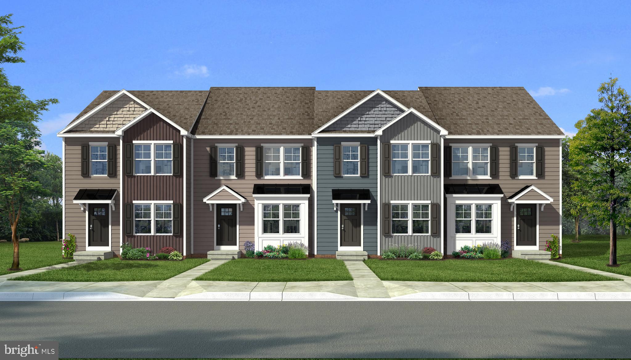 Under Construction, Fall delivery.... 3 bedroom, 2.5 bath 2-Story town home featuring spacious room sizes, luxury vinyl plank flooring in main living areas, Bump out in main level family room, and kitchen with island, granite countertops, and pantry. The Primary Bedroom has vaulted ceiling, walk in closet and full bath with double vanity and tile shower w/ glass door. Natural gas heating, 10x12 Rear concrete patio included and builder pays 3% closing assistance for owner occupants with use of preferred lenders.