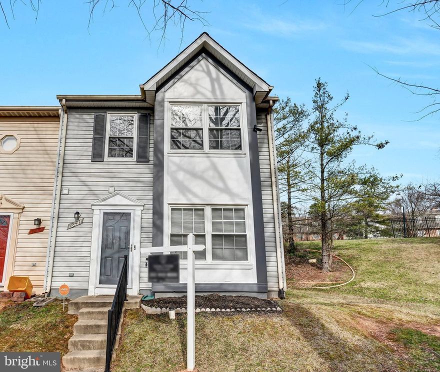- Multiple offers received. OFFER DEADLINE MON 3/11 2PM
- Seller will need rent back for this property
Welcome the spring in this lovely end-unit townhome in Landover Maryland. Step inside, and you'll immediately feel at home in the bright and airy living space, where modern design meets everyday functionality. The main level features an open-concept layout, seamlessly connecting the living, dining, and kitchen areas. Large windows flood the space with natural light, highlighting the sleek finishes and contemporary fixtures throughout. The gourmet kitchen is equipped with stainless steel appliances, ample cabinet and counter space, and modern upgraded counter tops with a backsplash. It's the perfect space for preparing meals and entertaining guests with style and ease. Upstairs, you'll find a spacious primary suite complete with an en-suite bathroom and double closets. Two additional well-appointed bedrooms and a full bathroom provide comfort and versatility for family and guests. A private, fenced in backyard with a shed, offers an outdoor retreat, perfect for grilling, gardening, or simply enjoying the fresh air. Ideally situated in Landover, offering easy access to shopping, dining, entertainment, and major transportation routes. Residents enjoy proximity to local parks, schools, and community amenities, making it a perfect place to call home for families and professionals alike. Do not miss this opportunity to call this "home". Book your showing online with us today!