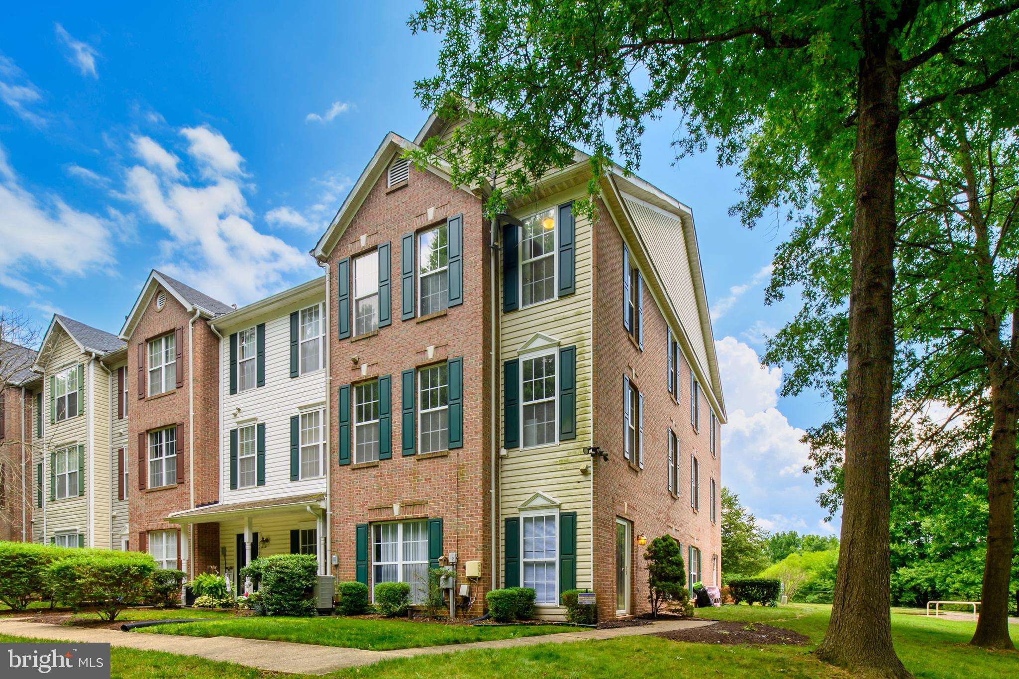 Looking for a great rental in Bowie? This is it. You'll love to call this home. This large, sunny, corner unit with three bedrooms and two full baths, plus a powder room, is conveniently located near the Bowie Town Center. The large primary bedroom, located on the upper-level loft, features an en-suite bathroom and spacious walk-in closets. The other bedrooms are also generous, with large closets in each. The home has been prepared with you in mind. Newer flooring and paint throughout. The large kitchen is freshly updated with new granite countertops and a refrigerator. Plenty of table space and counter and cabinet space. Landlord seeks a tenant with excellent credit. No pets. No smoking.