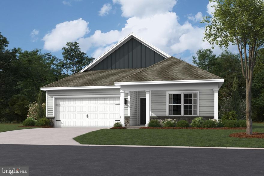 The Neuville by D.R Horton is a stunning new construction, ranch home plan featuring 1,698 square feet of living space, 4 bedrooms, 2 bathrooms and a 2-car garage. The Neuville boasts first floor living with every amenity in easy reach! The foyer welcomes you in with two large bedrooms and full bathroom on one side. As you continue on down the foyer, you’ll find another large room and laundry room. The kitchen has ample counterspace and a large, modern island overlooking the dining area. Off the great room sits the owner’s suite, highlighting a spacious bathroom and huge walk-in closet. Home and community information, including pricing, plans, included features, terms, availability and amenities, are subject to change and prior sale at any time without notice or obligation. Pictures, artist renderings, photographs, colors, features, and sizes are for illustration purposes only and will vary from the homes as built within communities.