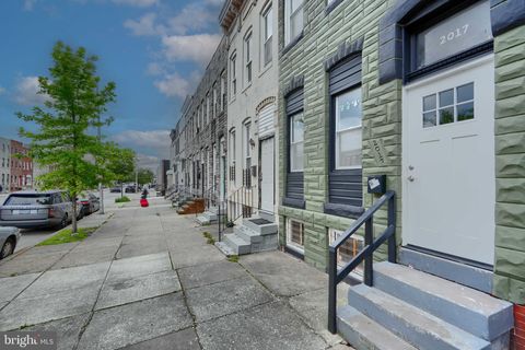 Townhouse For Sale - 2017 Wilkens Avenue<br/> BALTIMORE, MD 21223