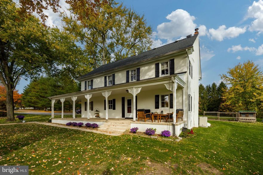 CHECK OUT THIS HOME! LOW TAXES.  
 Welcome to Woodsedge Farm circa 1776.  This home was featured and open to tour on the 81st Annual Chester County House Tour.  Don't miss out on an opportunity to own a piece of history in the award winning Downingtown Area School District which also offers the award winning Stem Academy.  House and Finished Barn at no extra charge!  This charming 1770's farmhouse and converted barn is the perfect retreat. Seldom does one see an historic farmhouse that is not directly on the edge of a road. Travel down a tree lined driveway to a private sanctuary.  Almost 4 acres conveniently located close to town and quick access to major throughfares', yet so secluded it is hard to find nestled in a neighborhood.  Both privacy and a sense of community are found here at Woodsedge Farm.  The home was constructed in the 1770's with some historical additions along the way.  The home is in exceptional condition and has been loved by the family that was raised here.  The barn was built in the late 1700's and was completely renovated and include amenities that anyone would love personally or professionally.  The barn was used as both a business center and a family retreat. The barn hosted many weddings and many parties as well. THERE'S ROOM FOR 50+ CARS OFF STREET!  The township allows for a small business as an in-home office that could be utilized by a professional or a small contractor. Enjoy the historic home while operating a business in the climate controlled, converted barn.  Perfect for the small business that fits the township requirements. What do you pay in taxes?! Check out the low taxes of only $8550 for all this home has to offer.  It offers garage parking with radiant heated floor.  Have that special car that you love? This garage is perfect for you. You will also enjoy the Great Room with 16 foot stone walls complete with radiant heated floor, a loft, full bath and a deck looking over the heated pool.  There's more...Another area with radiant heated floors that has a full bath and 3 additional rooms that could be office space or guest suite, there's an extra large room that has radiant heated floor and is presently used as a gym, also great to host pool parties as it leads you out to the heated pool that is surrounded by the beautiful old barn stone walls for complete privacy.  The pool is 10 ft deep in the deep end with diving board. The main house where many of wonderful memories were made by this family of 7 and more history is captured.  Enter from potting shed to the eat in kitchen, family room with fireplace housing a large wood stove, living room, which has the front entrance door, dining room and powder room.  Upstairs you'll find the expansive master suite with sitting room and master bath. Three additional bedrooms occupy the 2nd floor complete with laundry area to make life easier.  The 3rd floor you will find the 5th bedroom displaying original barn flooring.  This family lovingly preserved the history in this home.  There's a spring house on the property that is quite charming.   Want to operate your business only 50 feet from your home, Man Cave, She Cave, need in-law suite(s), guest suite(s), do projects and/or entertain friends and family then schedule your appointment today and enjoy a tour, sit on the  wrap around porch and take it all in.  It really is a must see and very easy to fall in love with!