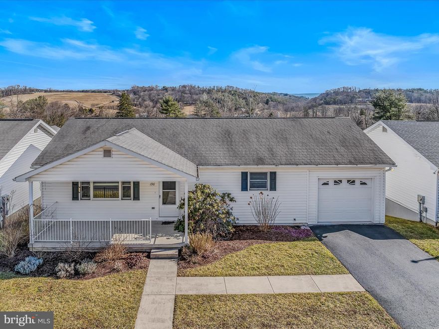 3 BD, 3 BA!
Morgan Terrace homes were built to make your life easier, with open designs connecting all the spaces you use most!  This property does have a finished lower level that boasts a  family room, 3rd bedroom, 3rd full bath that adds even more living space. (Main level is approx 1312 sq and lower level estimated @ 1096 sq.)
Gourmet kitchen with stainless steel appliances, island offers pull-out shelving and dining area w/ some awesome views while enjoying your meal.  Inside your primary suite, you'll find 2 closets, 1 is a walk-in with custom wood shelving. Primary bath offers large shower. 2nd bedroom is down the hall as well as a main bath with tub/shower. Laundry room is right off the 1 car -garage and the washer dryer is already in place. A freezer with convertible refrigerator option also conveys!
Covered front porch to sit back and relax and a rear deck offers an awning so you can take in those views anytime.  Generous storage throughout....even has a storage shed under the deck.
HOA includes road maintenance, lawn mowing, snow removal so that's a plus!!
No age requirement in Morgan Terrace.
Conveniently located just minutes to shopping, restaurants, medical facilities & interstate access to I-70.