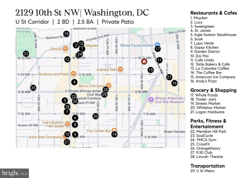 2129 10th Street NW, Washington, DC 20001