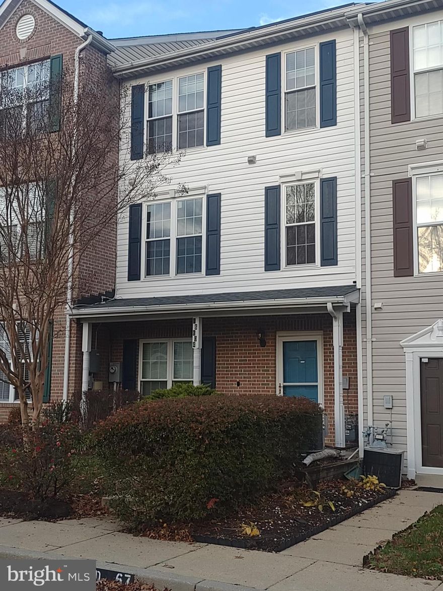 THIS GORGEOUS LUXURY 3LVL TOWN HOME IS LOCATED CLOSE TO BOWIE TOWN CENTER, ALLEN POND & ALL MAJOR ROADS (50 & 495 & 301). HOME HAS ENORMOUS MASTER SUITE THAT ENCOMPASSES THE WHOLE 3RD LEVEL & SEP. TUB/SHWR. ENJOY THE UPDATED EAT IN KITCHEN WITH GRANITE, NEW DISHWASHER & NEW BUILT IN MICROWAVE. QUIET LOCATION WITH CONVENIENT ACCESS SHOPPING, PARKS, HIGHWAYS, ETC. ENJOY AMPLE COMMUNITY AMENITIES.