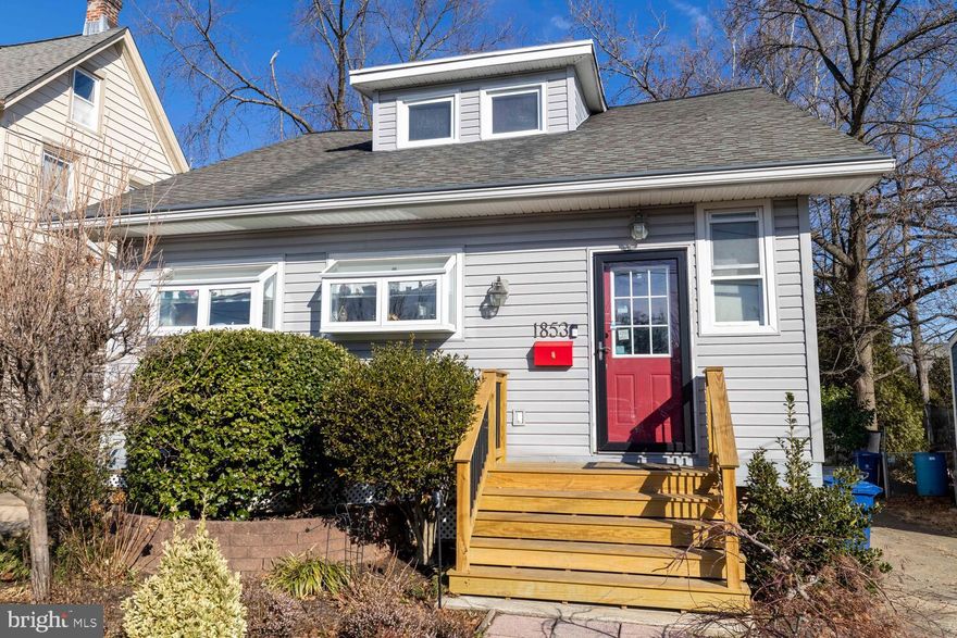 This beautiful/gem of a home is tucked away on the one-way street of Eckard Road in Abington. If you are looking to live in a home with real character this is it.  It's not your usual cookie cutter house with all white walls. The ideal location for anyone who works for Abington/Jefferson Hospital, Abington schools and many other other businesses nearby.  The enclosed  entry foyer is adorable yet practical. The owner was very specific about upgrading the important things you would want.  Newer kitchen and both  bathrooms .  2nd floor laundry.  Replacement windows let the Sun wrap you in warmth.  It's such a happy home.  Hardwood Floors, Newer A/C and Hot water heater leave little to be done inside.  The deck out back overlooks the expansive yard and large Patio.  We call the Outbuilding the Barn/Garage. It does have electricity. Do you like to tinker?  So many possibilities.  Home office/business,  landscaper, woodworker, painter, crafter are just a few ideas. This Abington house is different from the rest. Come and See.