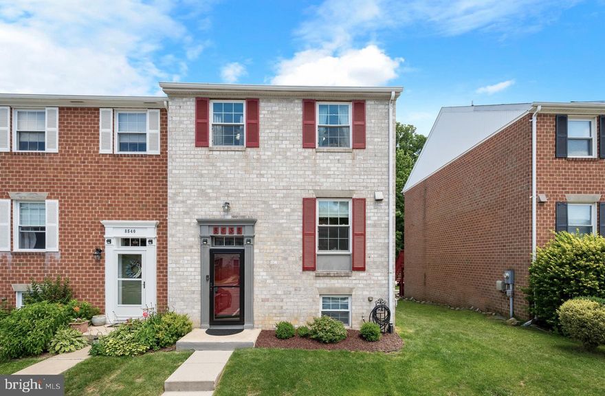 Welcome home to this gorgeous, updated 4 bed, 3 1/2 bath end unit townhome boasting kitchen and baths new 2018+ including all appliances, washer dryer new 2018, wood burning fireplace completely redone, new HVAC '22, new water heater '18, new sump pump '20, fully fenced back yard '20, deck professionally sealed and re painted '19 and just power washed, freshly painted built in shed on patio with electricity, this home has it ALL. Smart thermostat w/ sensors on each level, Ring Doorbell is included with sale of the house complete with cameras on exterior and sensors on windows and doors. There is nothing left for you to do but move in! Close to all major commuter routes, just 15 minutes to Ft. Meade, Long Gate Shopping Center, and Columbia.  You won't want to miss this one! ALL OFFERS DUE SUNDAY, JUNE 26th AT NOON. Thank you!