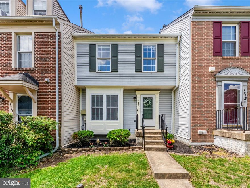 Discover this beautifully updated 3-bedroom, 2.5-bath townhome in the sought-after Quail Run community of Severn, Maryland. Priced for a quick sale, this home offers a unique blend of modern upgrades and prime location.

The heart of the home is its reimagined kitchen, featuring quartz countertops, stainless steel appliances, a chalkboard-painted wall, and a distinctive live-edge wood coffee bar. The open-concept layout, enhanced by a large center island with pendant lighting and a deep farmhouse sink, sets this home apart from others in the neighborhood. Engineered wood flooring and recessed lighting throughout the main level create a warm and inviting atmosphere.

Enjoy the cozy wood-burning fireplace in the living room or step out onto the recently rebuilt rear deck, perfect for entertaining. The finished basement offers new carpeting, a full bathroom, and versatile space for a rec room or office. Additional features include a monitored security system (no subscription required), an Ecobee digital thermostat, and a new washer and dryer.

The master bedroom includes a deep closet and two windows, while the upstairs hall bath features a double vanity, full-size tub, and separate shower. The home fronts to open space, providing a serene view and added privacy.

Quail Run is a well-maintained neighborhood known for its clean environment and welcoming atmosphere. Residents enjoy amenities such as tot lots and a community dog park. The home is conveniently located near Provinces Park, offering baseball fields, basketball courts, multi-purpose fields, and walking trails. With easy access to BW Parkway, Arundel Mills, and a variety of shopping, dining, and entertainment options, this location is ideal for commuters and families alike.

Don't miss this opportunity to own a move-in-ready home in a vibrant community. Contact us today to schedule your private showing! 

*Offer deadline May 16*