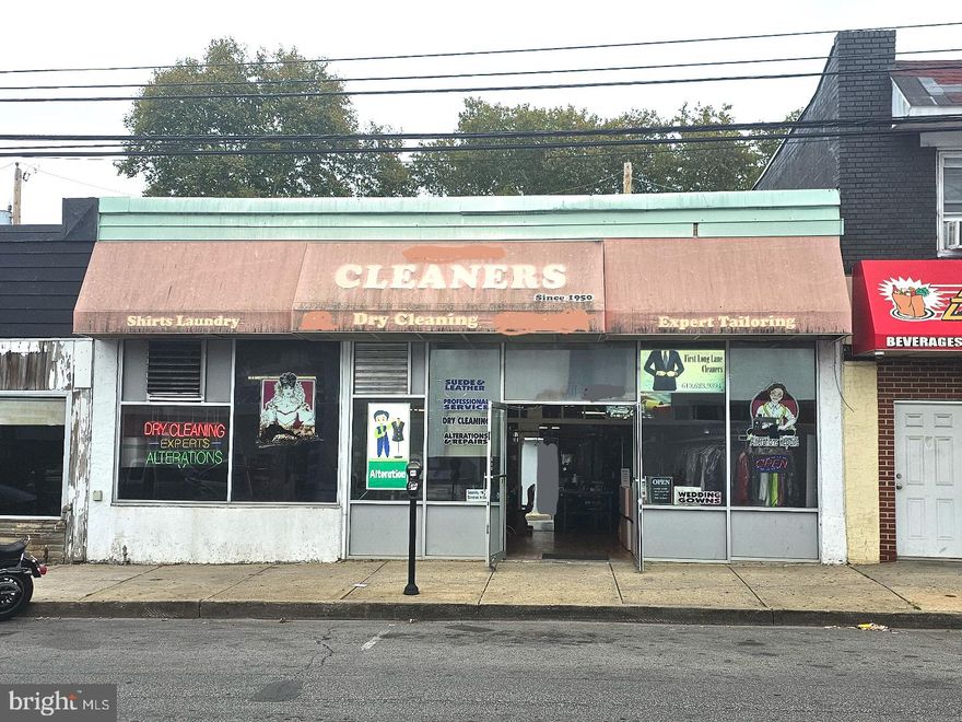 Solid Double Wide building. Long well-established profitable dry cleaning is included.