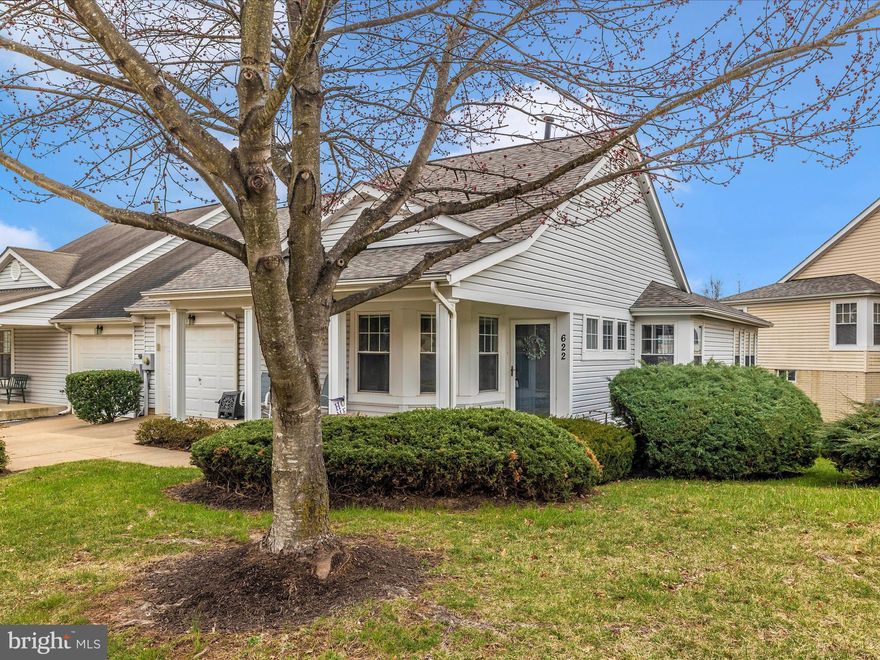 Beautiful 62+ Villa/Rancher in Mount Airy's Wildwood Park. 2 Bedrooms with the Primary in the front with a Bay Window,  Attached Full Bath and Walk-in Closet. Formal Dining Room, Kitchen, Large Living Room and Morning Room with Exit to Rear Deck with Brand New Decking!! Full, Unfinished, Walk-out Basement with Rough-in for bath.  All New Luxury Plank and Fresh Paint throughout main level. Roof, Hot Water Heater and HVAC are all recently replaced. Enjoy the Covered Front Porch, the close proximity to the mail boxes, the library, the park and the gathering center at the library. 1 Car Attached garage. Such a Lovely clean home!