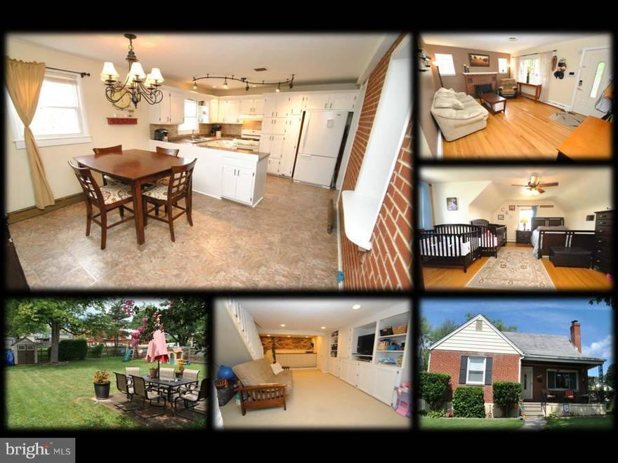 WALK THRU THIS HOME ONLINE NOW-VIEW THE 3D VIRTUAL REALITY SHOWING TOUR! LOADED W/CUSTOM UPDATES FEATURING:BRAND NEW HVAC (2014),REMODELED KITCHEN W/EXTENDED COUNTER SPACE,TILE BACKSPLASH,EXPOSED BRICK WALL & CUSTOM LIGHTING,GLEAMING WOOD FLOORS THRU MAIN & UPPER LVLS,COVERED FRONT & REAR PORCHES,LARGE FLAT FULLY FENCED IN REAR YARD,WOOD BURNING FIREPLACE,DOUBLE HUNG WINDOWS,CUSTOM BAR & MORE