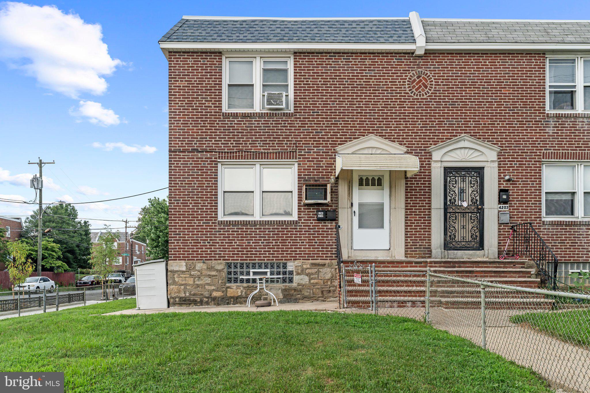 Welcome to Unit 2 at 4201 Sheffield St, currently ready for rent! This two-bedroom, one-bathroom unit is located on the second floor and features plenty of light and closets in the living room space. The windowed kitchen features all new appliances, granite countertops and a dining area. Two generous sized bedrooms share a full hall bathroom and laundry is conveniently located in the basement with an additional storage area. A dedicated off-street parking space is included. This location is close to the highways and nearby bridges, with additional access to public transportation and shopping! **Tenant is responsible for electric and gas with a $45/mo flat fee for water**