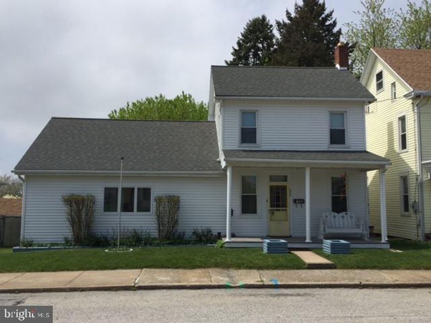 Move in home featuring Nice yard with deck and backing to the ball field.  Detached garage and shed. oversized Living room and Family room. 1st floor Laundry room.  Walk up attic.  small but clean basement.