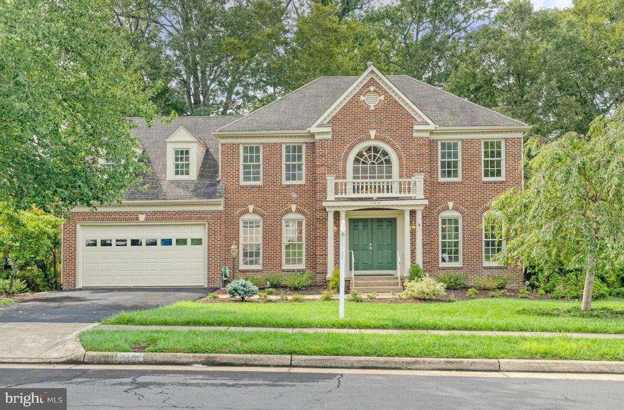 Amazing Little Rocky Run home built by Shaker Homes, one of this neighborhood's original premier builders * This home is majestically poised on a beautiful lot backing to treed common area - it's a beautiful park-like setting * Soaring two story Grand Foyer has an open turned staircase * Lots of hardwoods and imported neutral tile flooring on the main level * Humongous Kitchen features updated cabinetry, a butler's pantry area and large gourmet island * There's stainless steel appliances including double wall oven,  5 burner gas cooktop and brand new refrigerator * Roomy Breakfast Area opens to the beautiful newer Trex deck * Off the kitchen area is the big Family Room featuring Cathedral Ceilings, floor to ceiling brick fireplace,  as well as additional French Doors to the Deck * Main level Office/Study/Library  is located adjacent to the main level full bath with walk-in shower * There's a convenient main level Laundry Room * An oversized 2nd floor Primary Suite features a  Cathedral ceiling and luxe Primary Bath having a separate tub & shower * Upstairs you'll also find a very large secondary bath with separate tub and shower that opens both to the main hallway and conveniently to a secondary bedroom *  This home features lots of fresh neutral paint (inside & out) and all new carpeting upstairs * The full walkout basement has rough-in plumbing and sliding glass doors to the lush back yard * Located on the quiet end of this street, this is a home that offers the possibility of future opportunity to grow your living area by finishing the lower level.