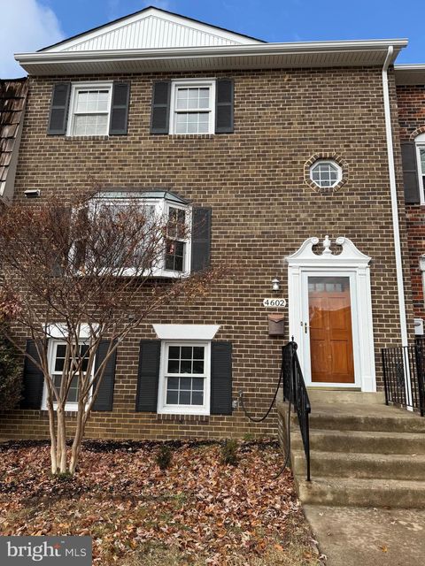 4602 LINMAR COURT ALEXANDRIA VA 22312